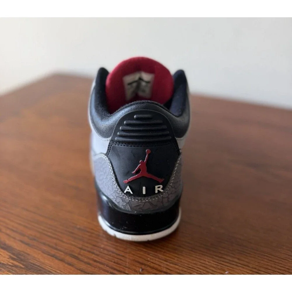 Size 10 - Air Jordan 3 Retro Stealth Sneakers Men's 136064-003 Shoes 2011